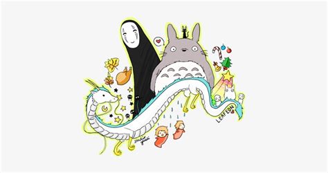 Spirited Away Totoro Haku Studio Ghibli - Studio Ghibli Png Transparent ...