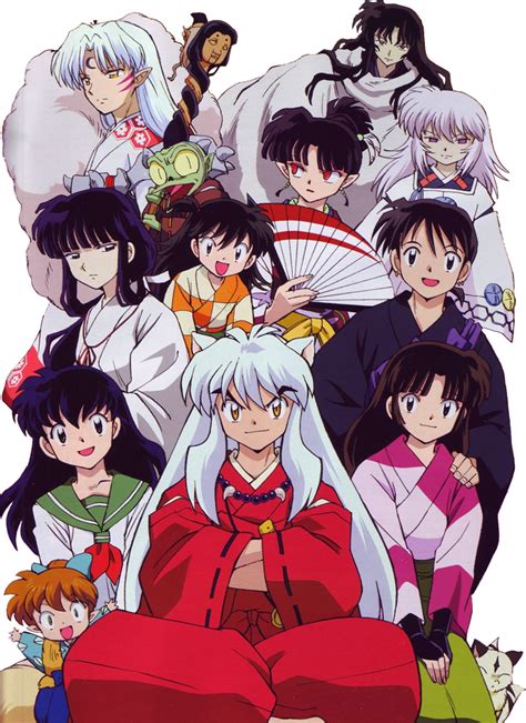 InuYasha, Kagome, Shippo, Sango, Miroku, Kirara, Kikyo, Rin, Hakudoshi ...