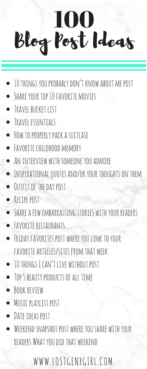 100 Lifestyle Blog Post Ideas - kay buell | Blog writing, Blog topics, Blog tips