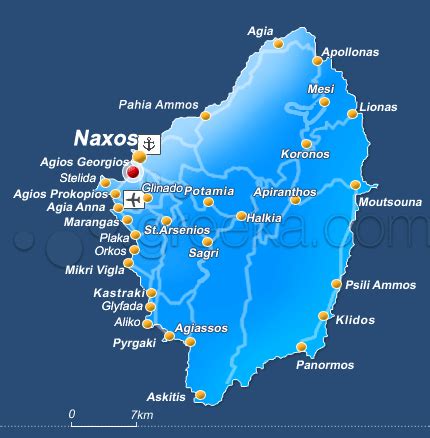 Naxos Agios Georgios beach | Naxos beaches - Greeka.com