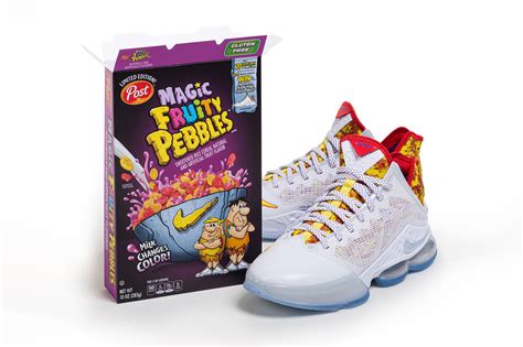 The Nike LeBron 19 Low 'Fruity Pebbles' Features Colour-Changing Air Units! - Sneaker Freaker