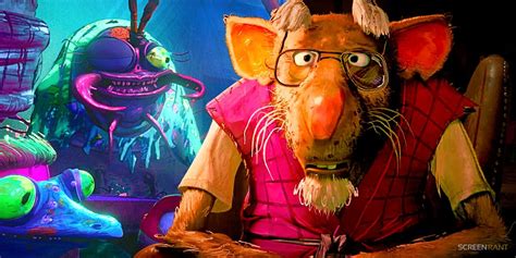 Is Splinter Gay In TMNT Mutant Mayhem? Scumbug Romance Explained