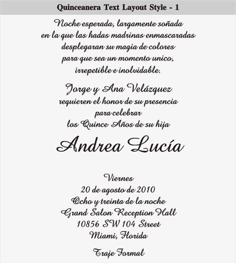 Quinceanera invitation | Invitation examples, Quinceanera invitations, Invitation template