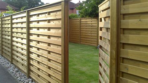 Luxury Hit and Miss fence panels modernize garden | Fence panels, Garden fence panels, Wood ...