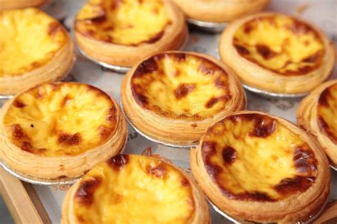 Egg tarts, ingredients stock image. Image of cream, baking - 171125897