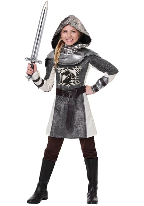 Medieval Knight Costume For Girls