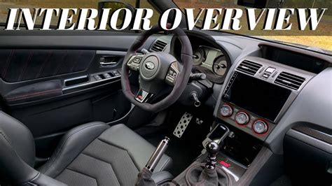 My 2017 Subaru STI Interior Mod Overview - YouTube