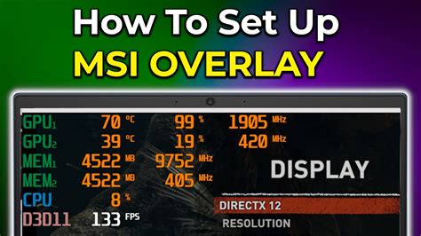 MSI Afterburner Overlay | Rivatuner Settings | Best Setup for Benchmark ...