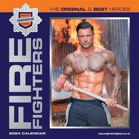 Firefighters 2024 Wall Calendar - Calendars.com