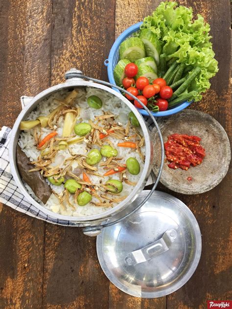 Nasi Liwet Tabur Teri Pete Istimewa Asli Khas Sunda - Resep | Resepkoki