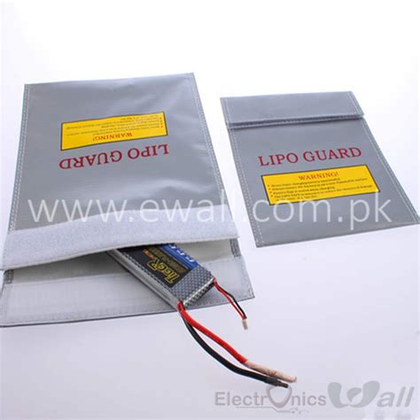 Ewall - LiPo Battery Safety Bag Safe Guard Charged lipo protection ...