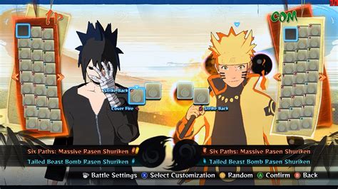 Naruto Ultimate Ninja Storm 4 PC MOD - No HUD Mod Pre Gaiden Sasuke Naruto Mod Gameplay - YouTube