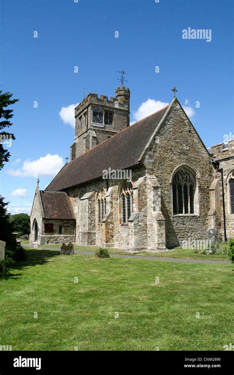 Parish church Biddenden Kent England UK Stock Photo - Alamy