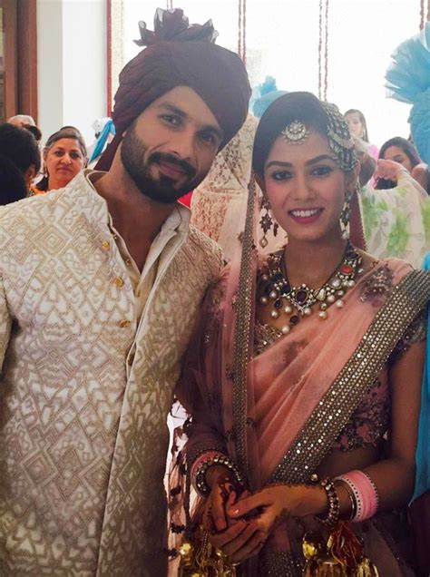 PIX: Meet Mr and Mrs Shahid Kapoor! - Rediff.com Movies