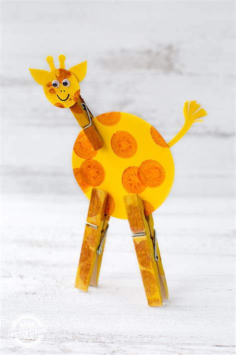 Easy Giraffe Craft for Kids