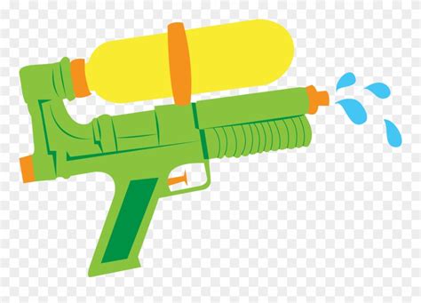 Photo By @kammytroquinhas - Water Gun Clipart Png Transparent Png (#623482) - PinClipart