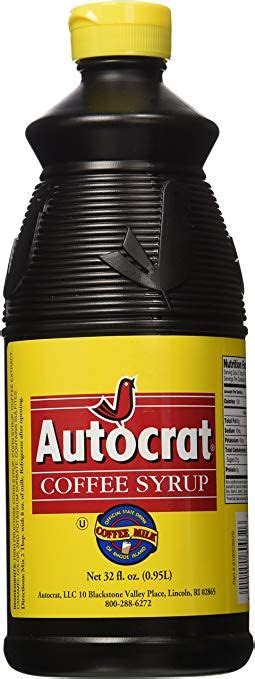 Amazon.com : Autocrat Coffee Syrup, 32 oz : Beverage Flavoring Syrup ...