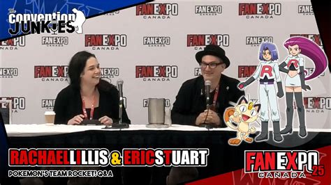 Pokémon Voice Acting Stars Rachael Lillis & Eric Stuart - Fan Expo Canada 2019 Q&A Panel - YouTube