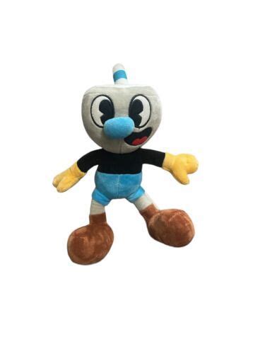 Rare MUGMAN Cuphead & Mugman 7" tall Plush Fiesta Toy | #4602744052