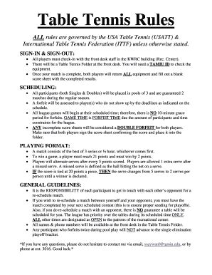 Simple Table Tennis Rules Pdf | Brokeasshome.com