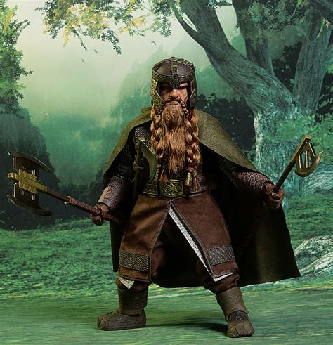 Review and photos of Gimli Lord of the Rings sixth scale action figure