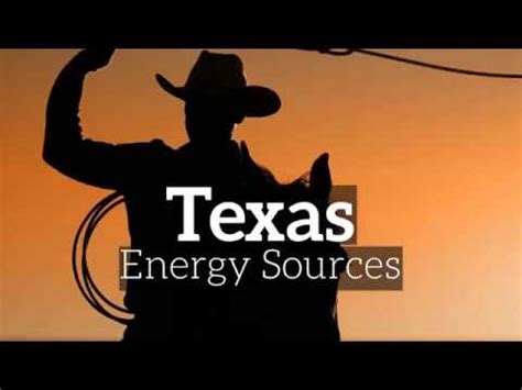 Texas Energy Sources and Electricity Production - YouTube