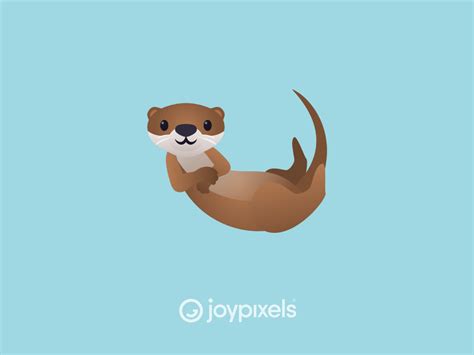 The JoyPixels Otter Emoji - Version 5.0 by JoyPixels on Dribbble