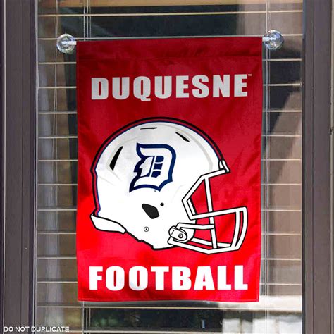 Duquesne Dukes Helmet Yard Garden Flag - State Street Products