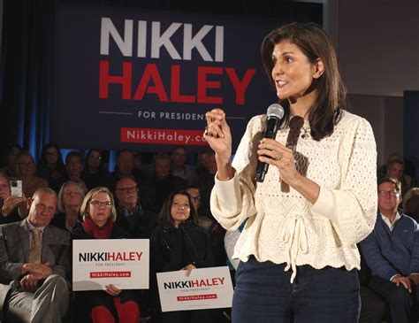 Nikki Haley New Hampshire 2024 primary appearance Photographs — Robert ...