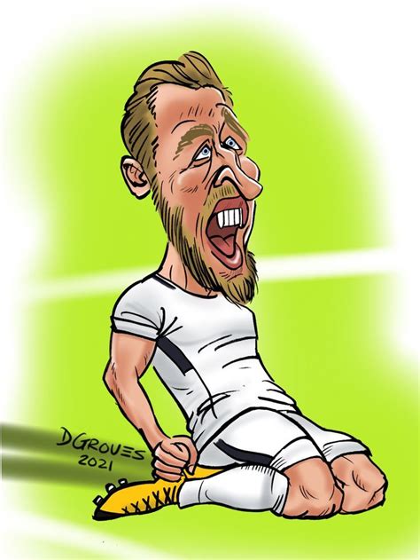 Harry Kane Caricature | Caricature, Caricature artist, Harry kane