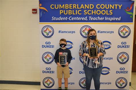 Cumberland School Board Recognizes Students of the Month | Cumberland County Public Schools