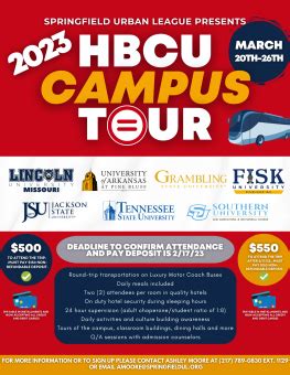 2023 HBCU College Tour | Springfield Urban League