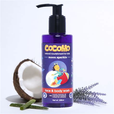 Cocomo Moon Sparkle Face and Body Wash for Kids – cocomo.in