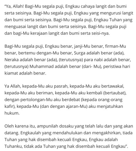 Solat Tahajud: Cara, Panduan Lengkap, dan Doa-Doa - Info Pelajar