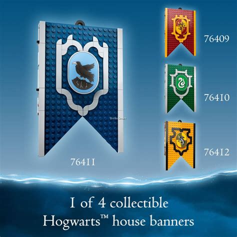 LEGO 76411 Harry Potter Ravenclaw House Banner Building Toy Set