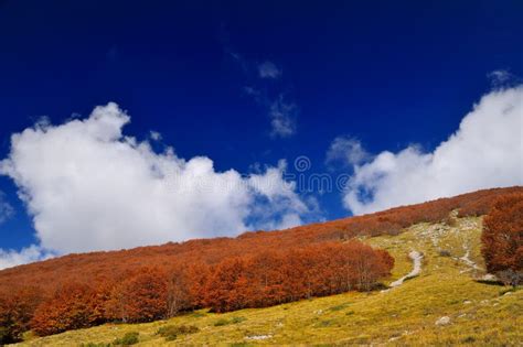 Apennines in Italy stock photo. Image of fall, sight, mountain - 7347650