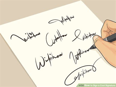 The Best Way to Make a Cool Signature - wikiHow