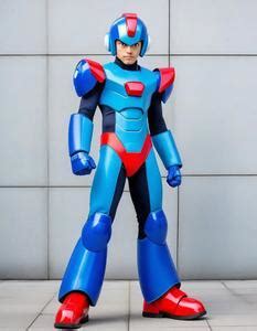 Megaman Zero Cosplay. Face Swap. Insert Your Face ID:1001699