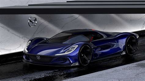 Designer Imagines Mazda RX-10 Vision Longtail Supercar For Le Mans