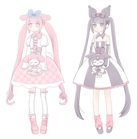 Kuromi And My Melody Matching Outfits