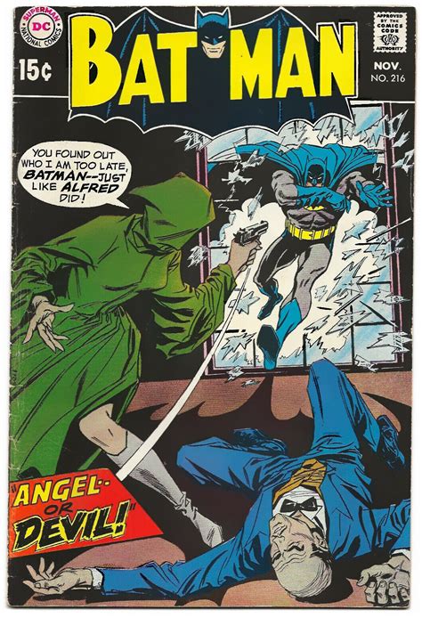 Batman #216 (1969) - Silver Age Key Comic, 1st Mention of the "Pennyworth" Name | Comic Books ...