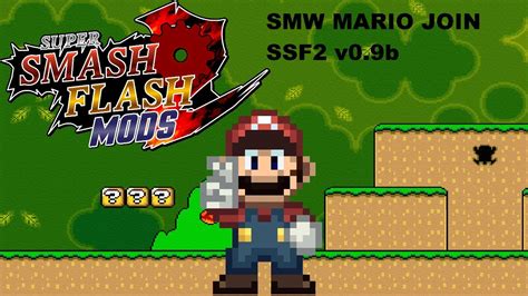 SSF2 Mods SMW Mario Mod By Darktermor - YouTube