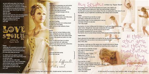 Taylor Swift Fearless Album Back