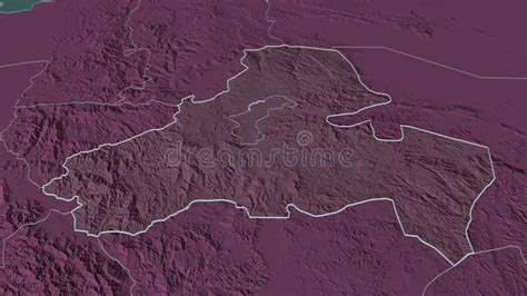 Sana a, Yemen - Outlined. Administrative Stock Illustration - Illustration of continent, country ...