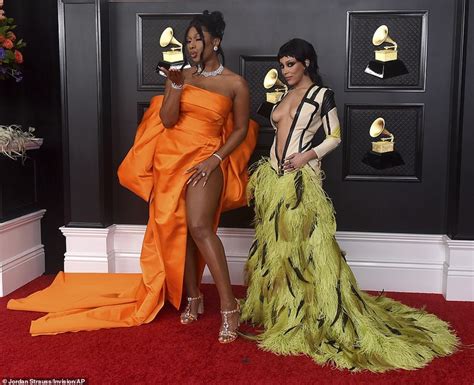 Check out stunning red carpet photos from the 63rd Grammy Awards