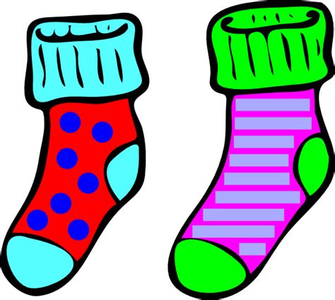 Socks Clip Art at Clker.com - vector clip art online, royalty free & public domain