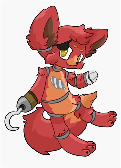 Foxy Fnaf Cute Drawings, HD Png Download - kindpng