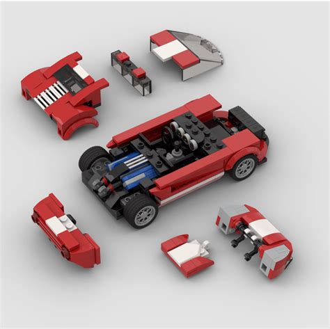 8 wide Ford GT : lego