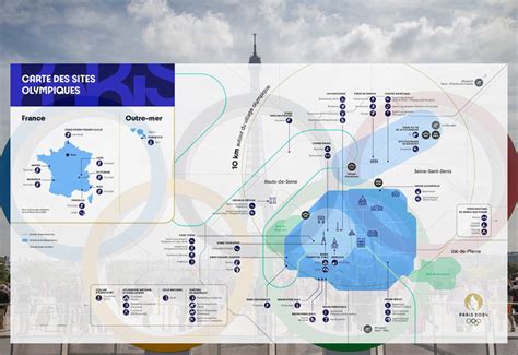 La nouvelle carte des sites de Paris 2024 arrêtée