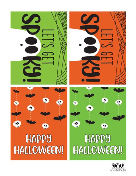 40+ Free Printable Halloween Cards | Printabulls